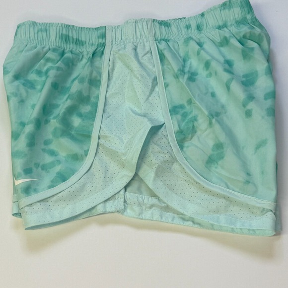 NIKE Womens Dri-Fit‎ Lined Running Shorts - Size S - Teal - Picture 3 of 6